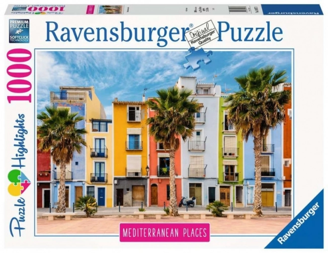 Mediterrán Spanyolország kirakó 1000 darabos Ravensburger