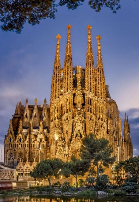 Puzzle Educa Sagrada Familia 1000 darabos