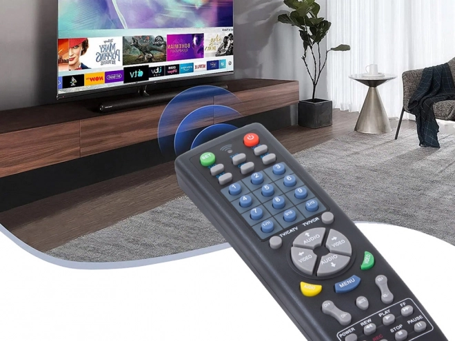 Univerzális távirányító tévékhez és hangrendszerekhez