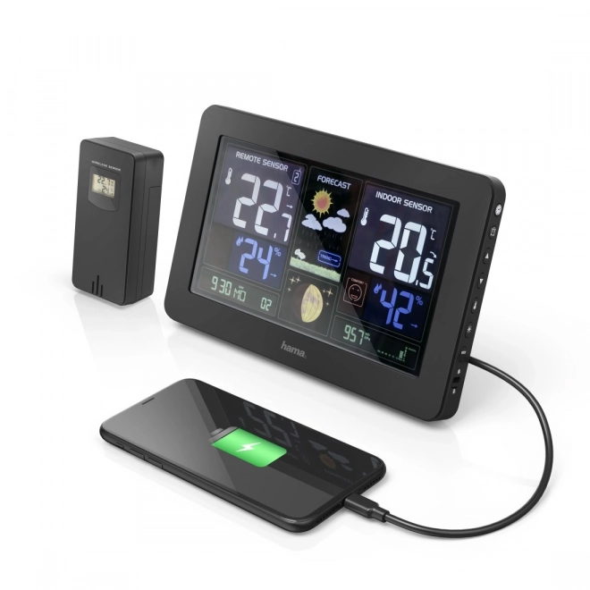 Prémium időjárás állomás USB csatlakozással