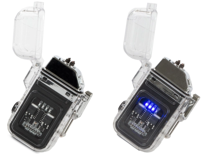 Lángmentes plazmaspirál és USB-s töltés