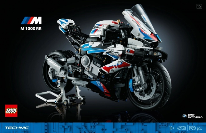 Lego technic bmw m 1000 rr motorkerékpár modell