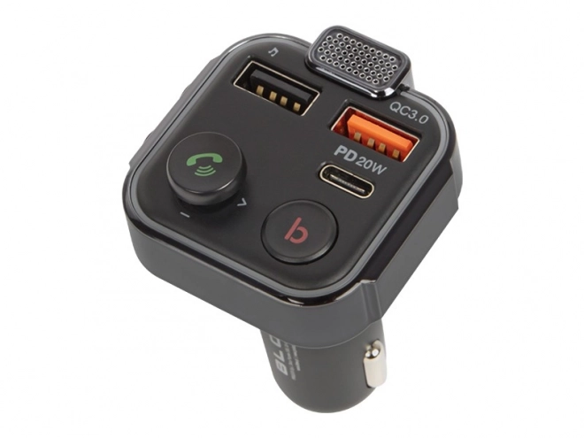 Bluetooth autós FM transmitter és gyors töltő