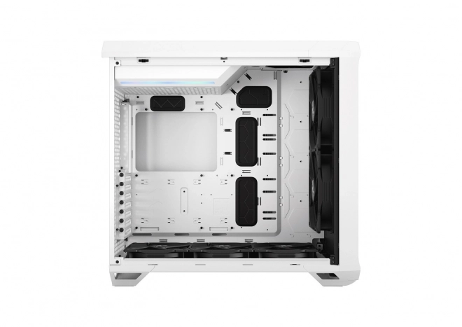 Torrent fehér PC ház öttel ventilátorral