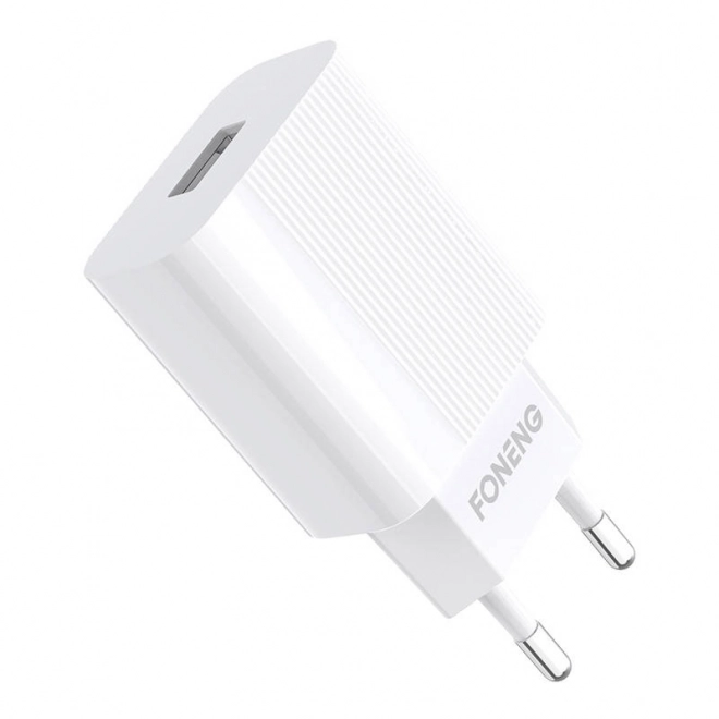 Foneng USB töltő 2,4A + Lightning kábel