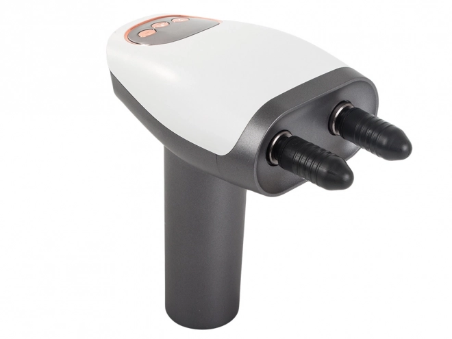 Ergonomikus LCD masszázspisztoly, 8 cserélhető fej