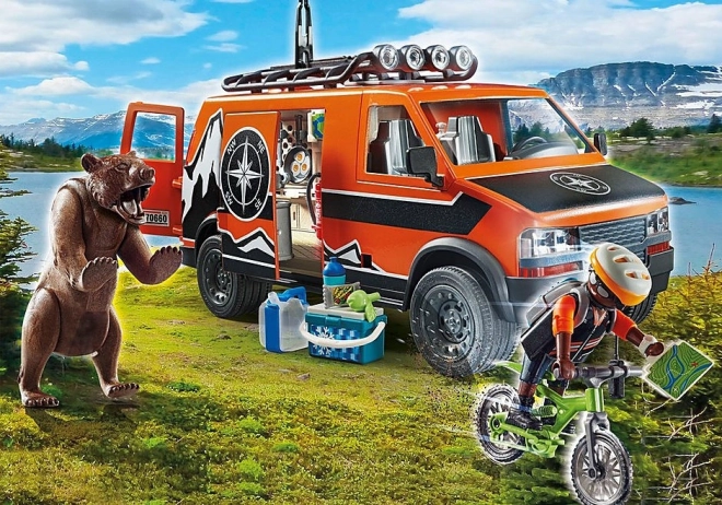 Playmobil Off-Road Akció Expedíciós Furgon Készlet