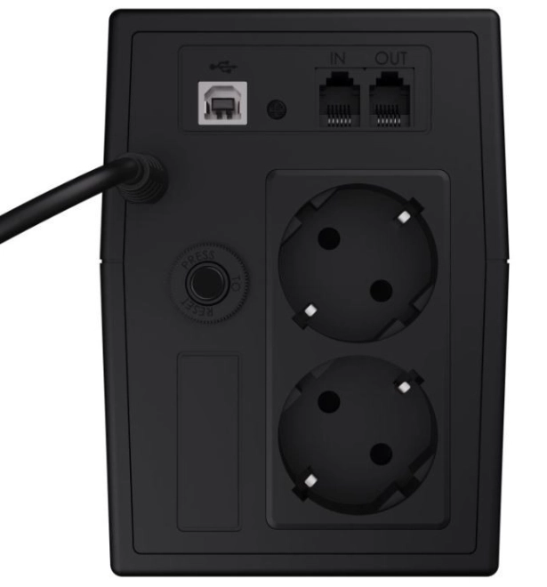 Zöld Sejt UPS Áramforrás 600VA 360W