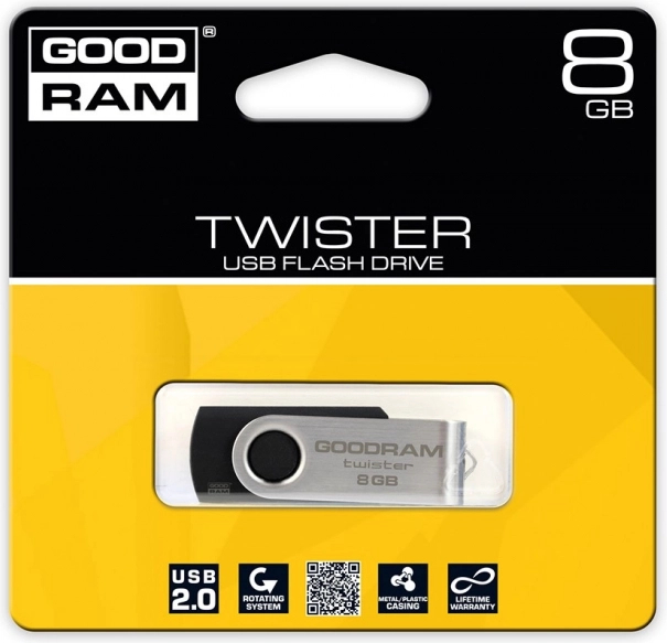 Megalapozott USB flash meghajtó Goodram Twister 8GB