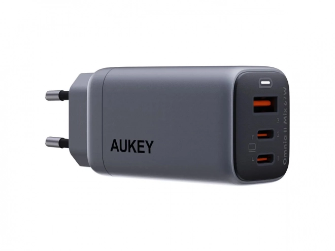 Aukey többportos falitöltő 67W