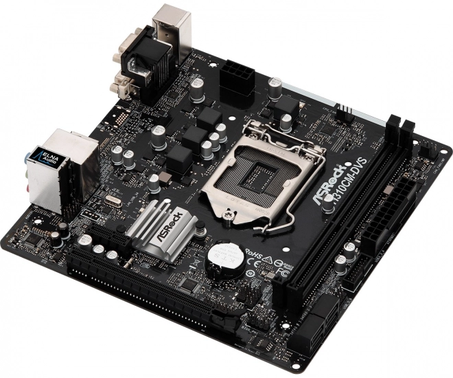 H310CM-DVS alaplap s1151 2DDR4 DVI/DSUB/USB3.1 uATX