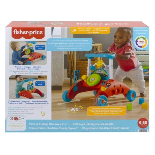 Fisher-Price kétoldalas steadyspeed járássegítő