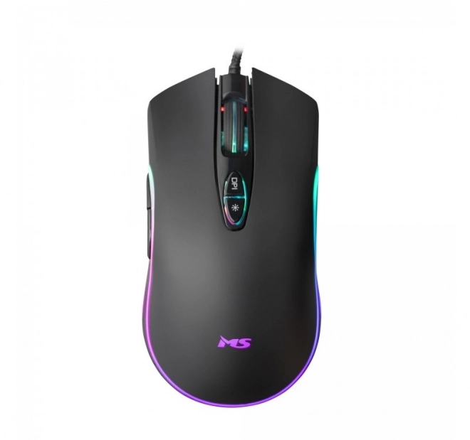 Prémium MS gaming egér RGB LED megvilágítással