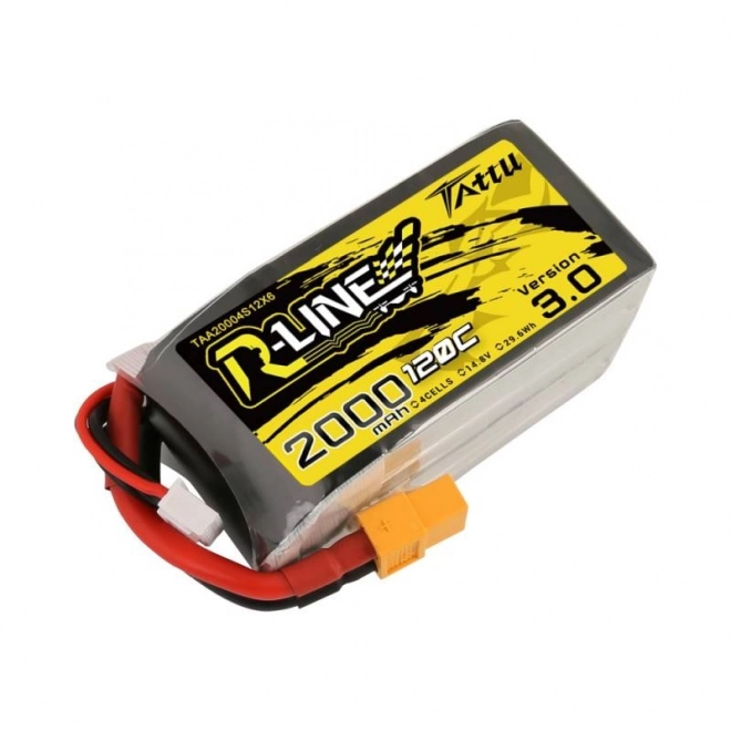 Tattu r-line drón akkumulátor 2000mAh 14,8V 120C 4 cellával