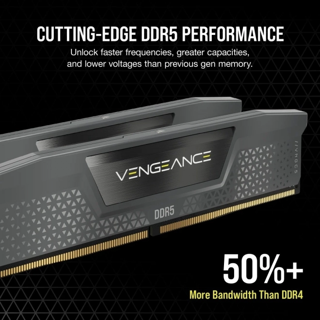 Vengeance DDR5 64GB 6000MHz memória modul AMD EXPO és Intel XMP támogatással