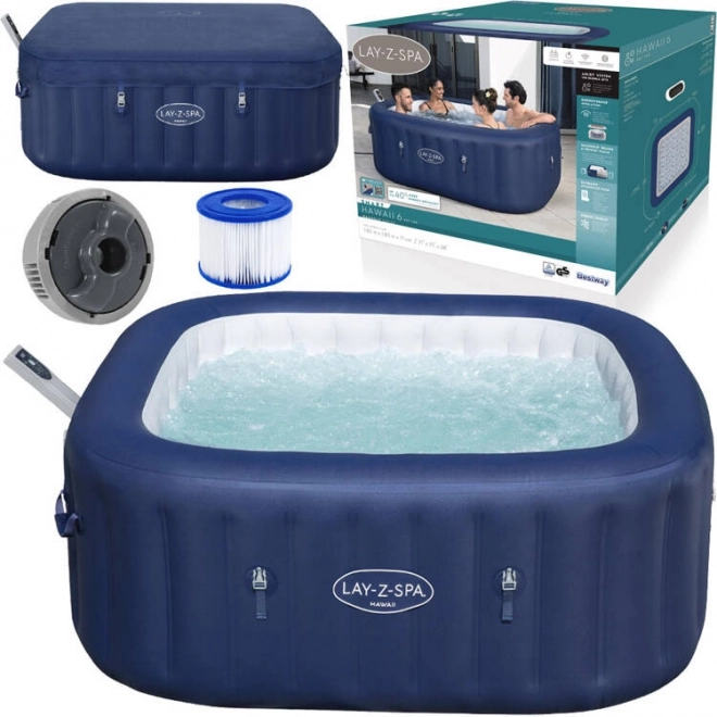 Intelligens felfújható Hawaii Lay-Z-Spa Bestway spa