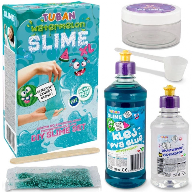 Szuper Slime készlet - görögdinnye XL