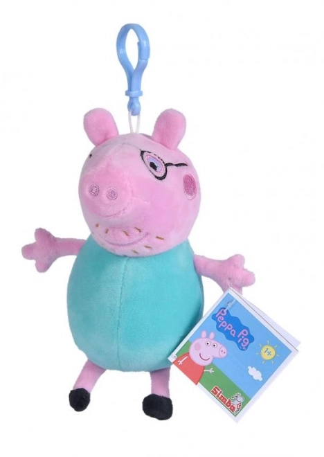 Peppa malac plüss kulcstartó