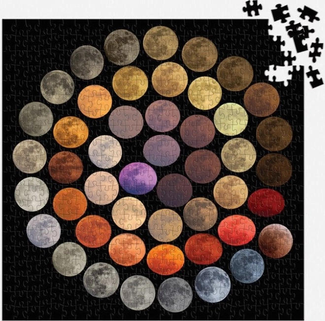 Galison hold színei 500 darabos puzzle