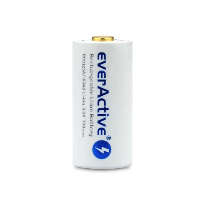 EverActive újratölthető 16340 Li-ion akkumulátor 3V 700 mAh micro USB