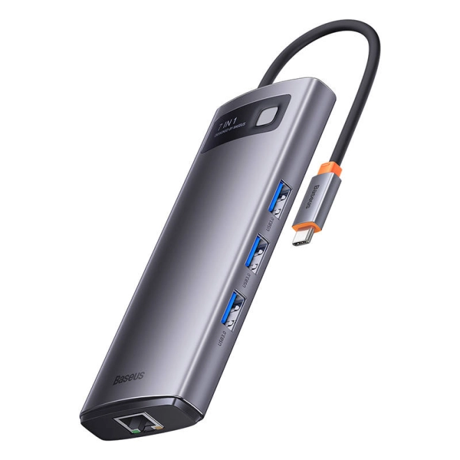 Gyors hálózat és adat: RJ45 1 Gb/s + USB 3.0 5 Gb/s