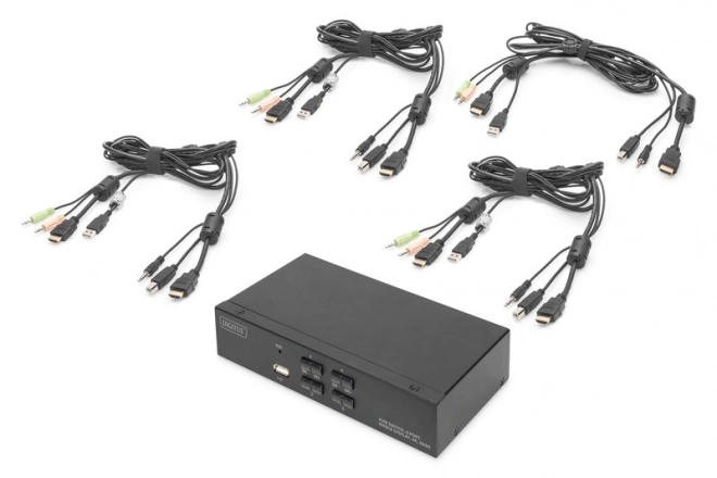 4 portos HDMI KVM switch 4K