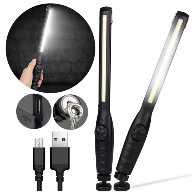 Műhely LED lámpa USB XXL 38 cm