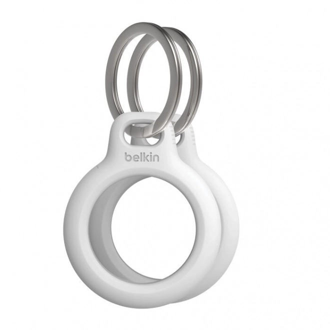 Secure Holder kulcstartó AirTag-hez - 2 db fehér