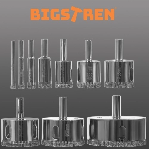 Otwornice diamentowe szett 10 db