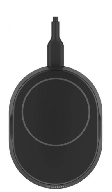 Magnetikus töltőállvány Qi2 15W fekete PSU-val