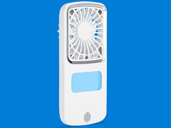 Mini kézi hordozható rgb ventilátor vízpermettel