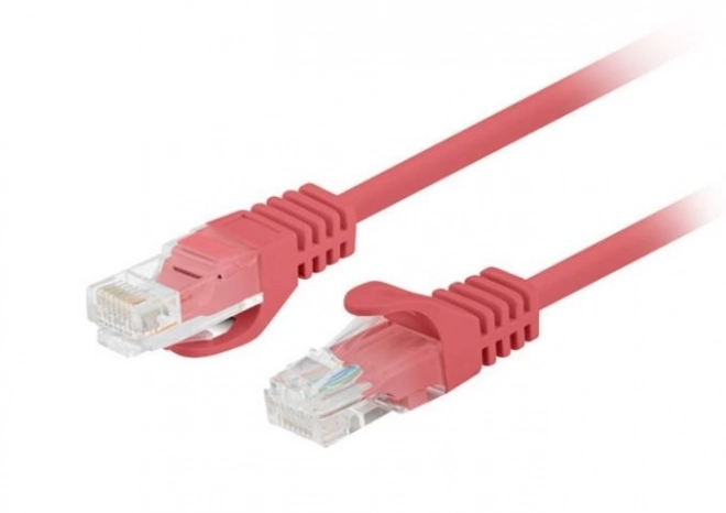 Patchcord kat.5e utp piros kábelkészlet 10 db