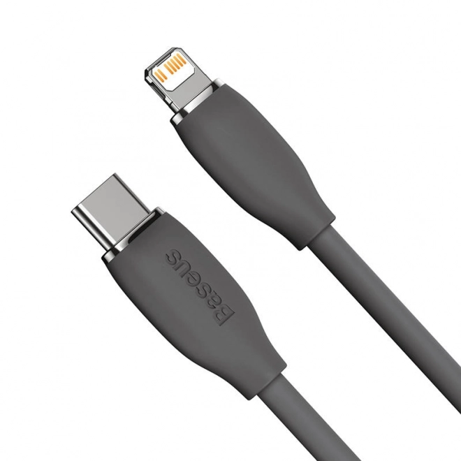 Baseus gyors töltő USB-C típusú Lightning kábel, 20 W, 1,2 m, fekete