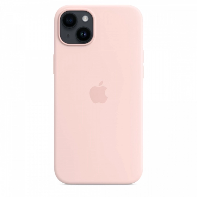 Rózsaszín MagSafe Szilikon Tok iPhone 14 Plus-hoz