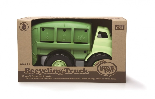 Green Toys újrahasznosító kukásautó