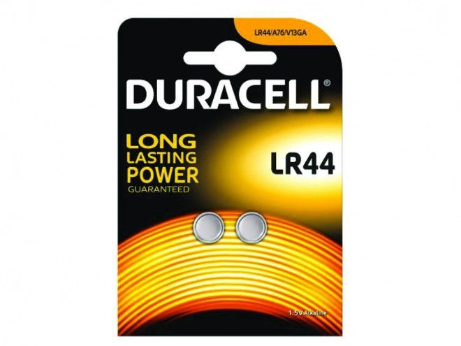 Duracell LR44 gombelem pár