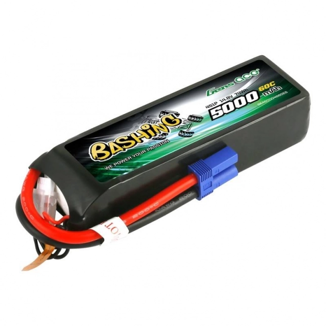 Gens Ace Bashing LiPo akkumulátor 5000mAh 14,8V 4S1P 60C EC5