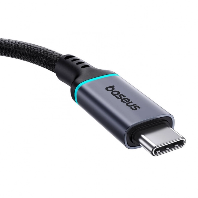 Baseus usb-c hosszabbító kábel 10gb/s fekete 0,5m