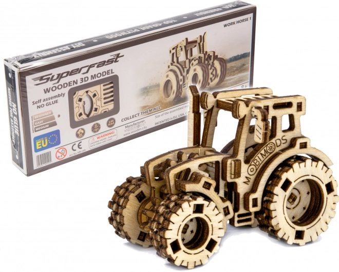 Fa 3D puzzle traktor modell