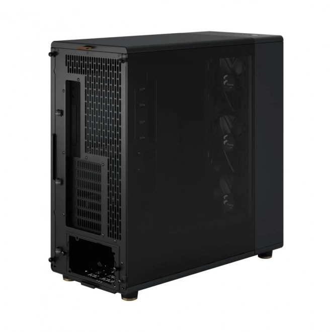 Számítógépház North XL RC Charcoal Black TG Sötét
