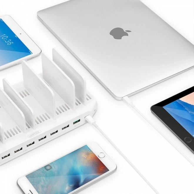 Usb-töltőállomás 10 port QC 3.0 USB-C