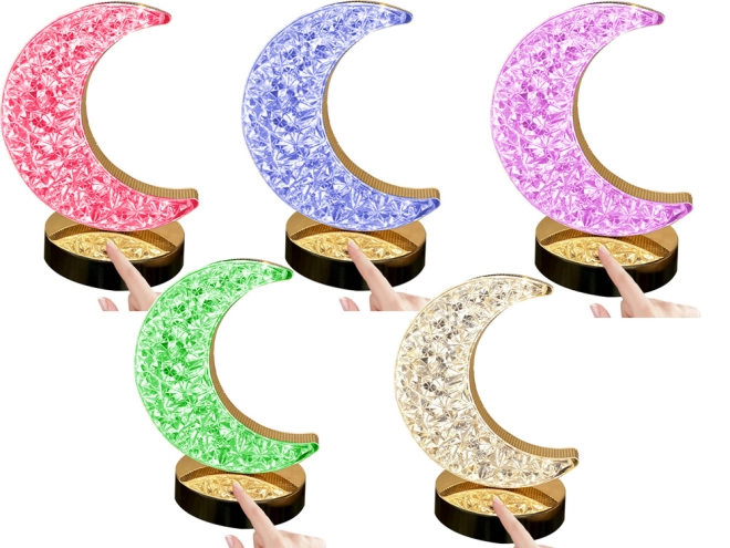 RGB hangulat öt színben
