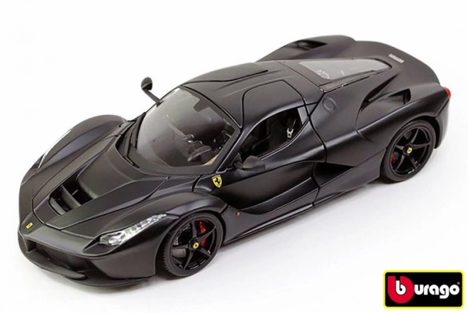 Bburago ferrari laferrari matt black modellautó