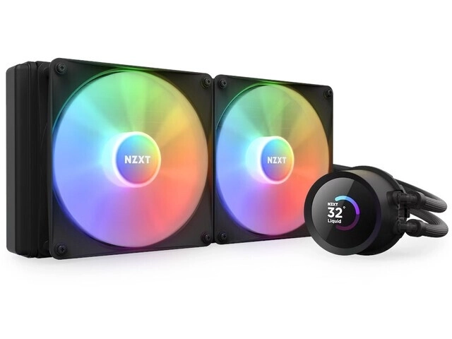 Kraken 280 RGB LCD vízhűtés