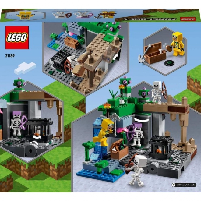 Lego Minecraft - A csontváz barlangja