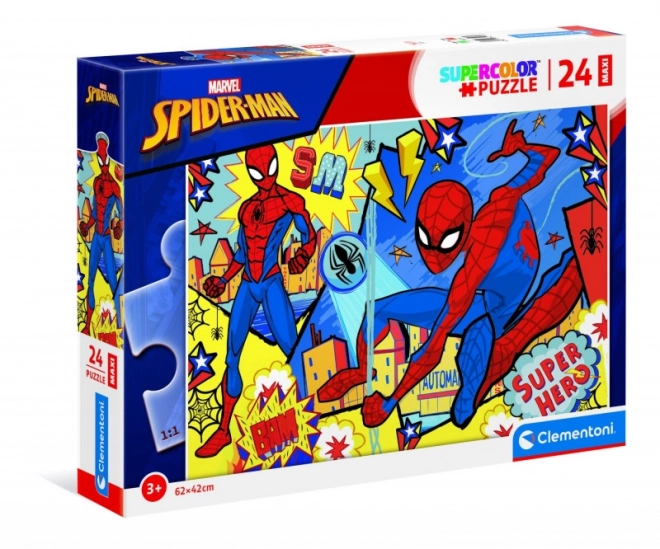 Puzzle 24 darabos Maxi Pókember