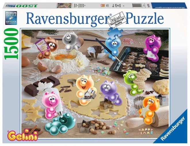 Ravensburger karácsonyi sütemény Gelini 2D puzzle 1500 db