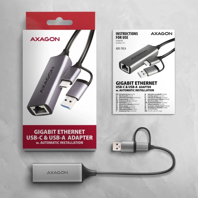 Axagon USB hálózati adapter