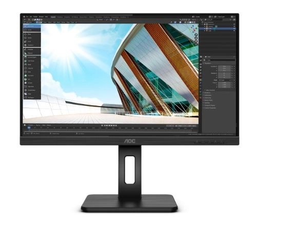 23,8 hüvelykes IPS monitor HDMI DP USB csatlakozóval és Pivot funkcióval