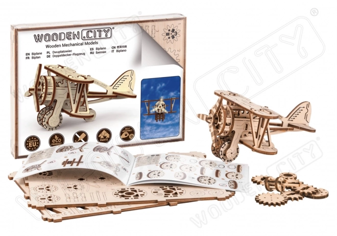 Fa 3D puzzle kétfedelű